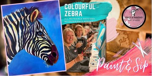 Colourful Zebra - Social Art @ Seasonal Brewing